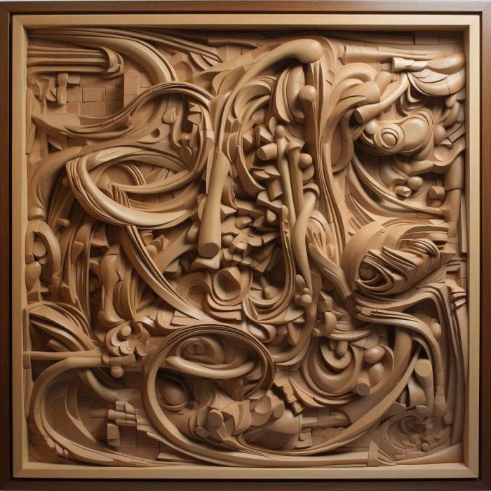 نموذج ثلاثي الأبعاد لآلة CNC 3D Art 